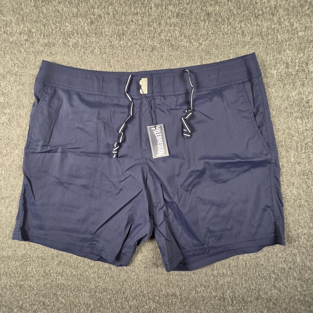 Vilebrequin Merise Swim Shorts Mens 3XL Navy Blue Bleu Marine Designer MSEP713P